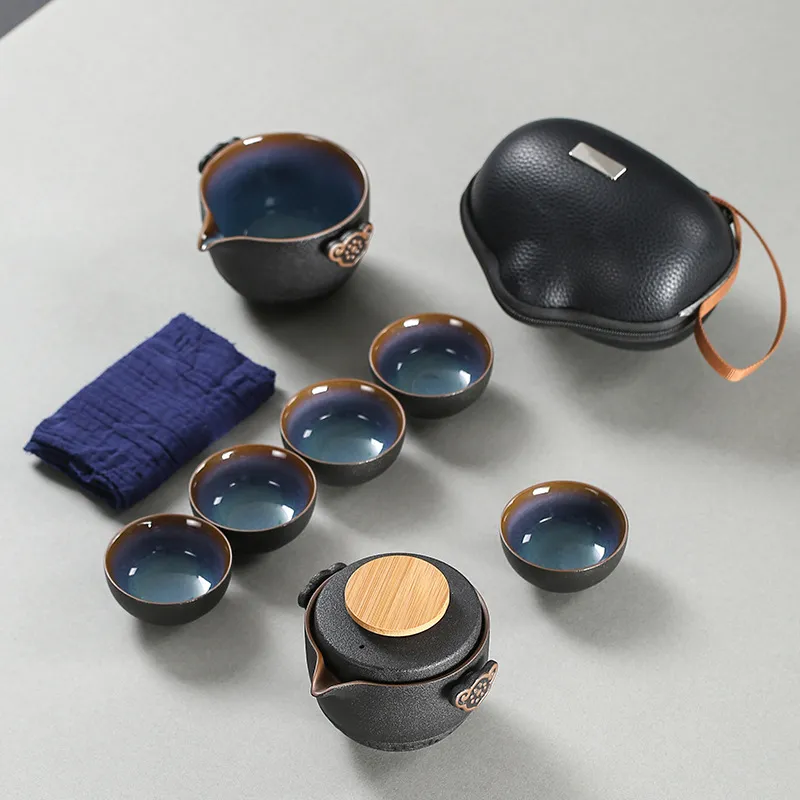 Portable High Grade Chinese Te - Korean Tea Set 评论和价格