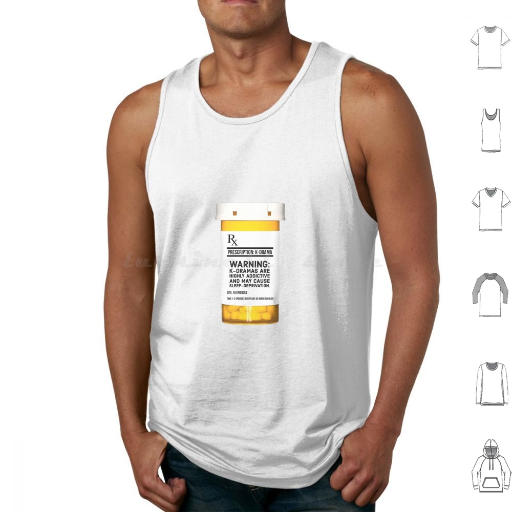 K-Drama Prescription Tank Tops - Korean Men Lifestyle 评论和价格
