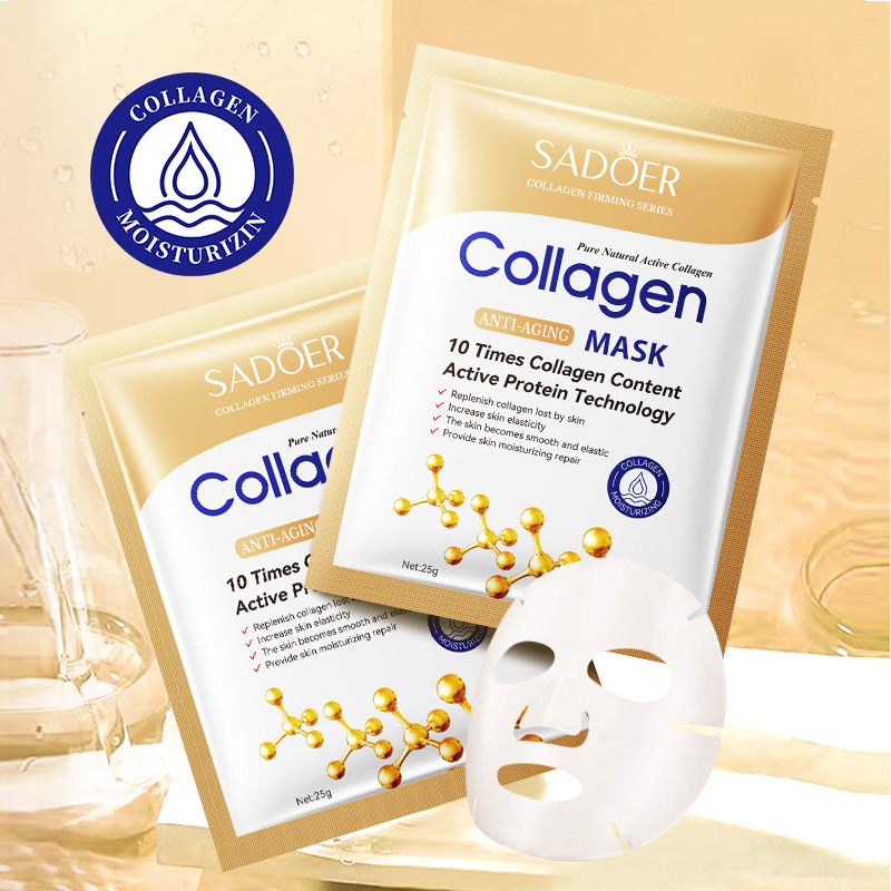 10pcs Anti-wrinkle Collagen Fa - Sheet Mask Collagen 评论和价格