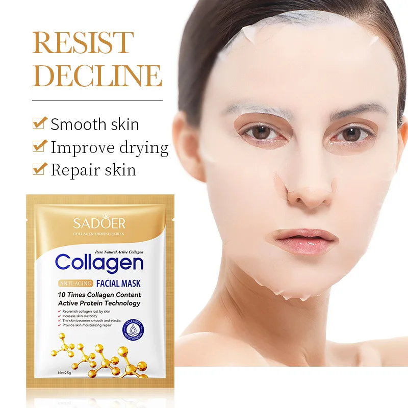 50/30/20/10pcs SADOER Collagen - Sheet Mask Collagen 评论和价格