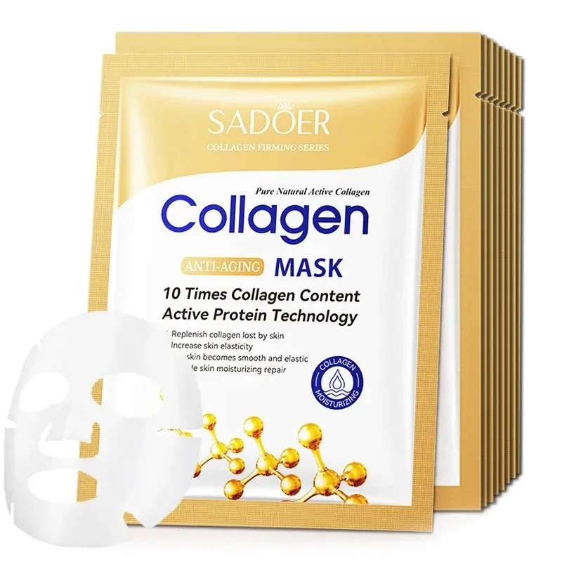 50/30/20/10pcs SADOER Collagen - Sheet Mask Collagen 评论和价格
