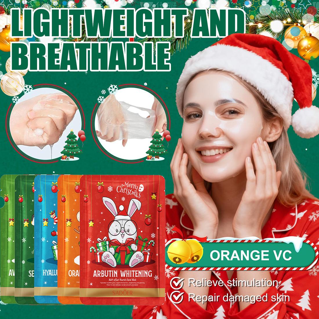 Christmas Series Face Masks Bu - Sheet Mask Collagen 评论和价格