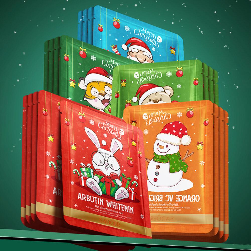 Christmas Series Face Masks Bu - Sheet Mask Collagen 评论和价格