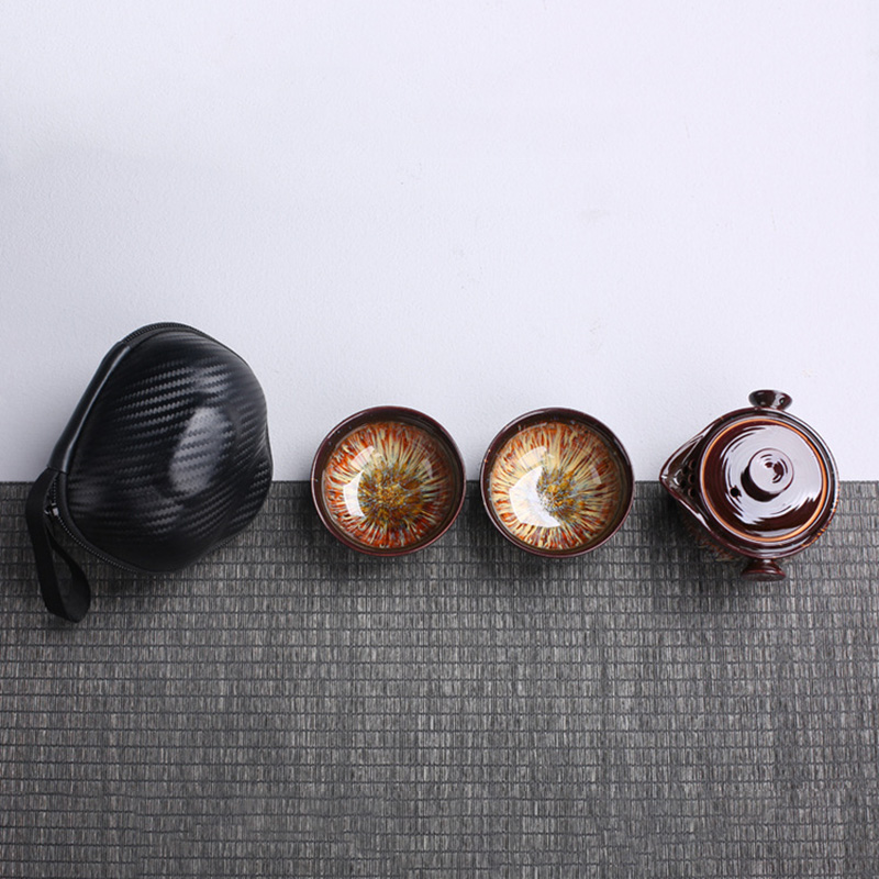 Portable ceramic teapot gaiwan - Korean Tea Set 评论和价格
