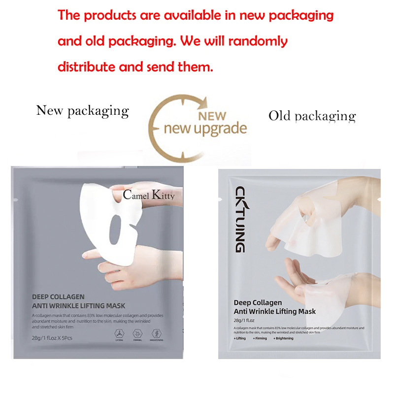 5PCS Collagen Face Masks Deep  - Sheet Mask Collagen 评论和价格