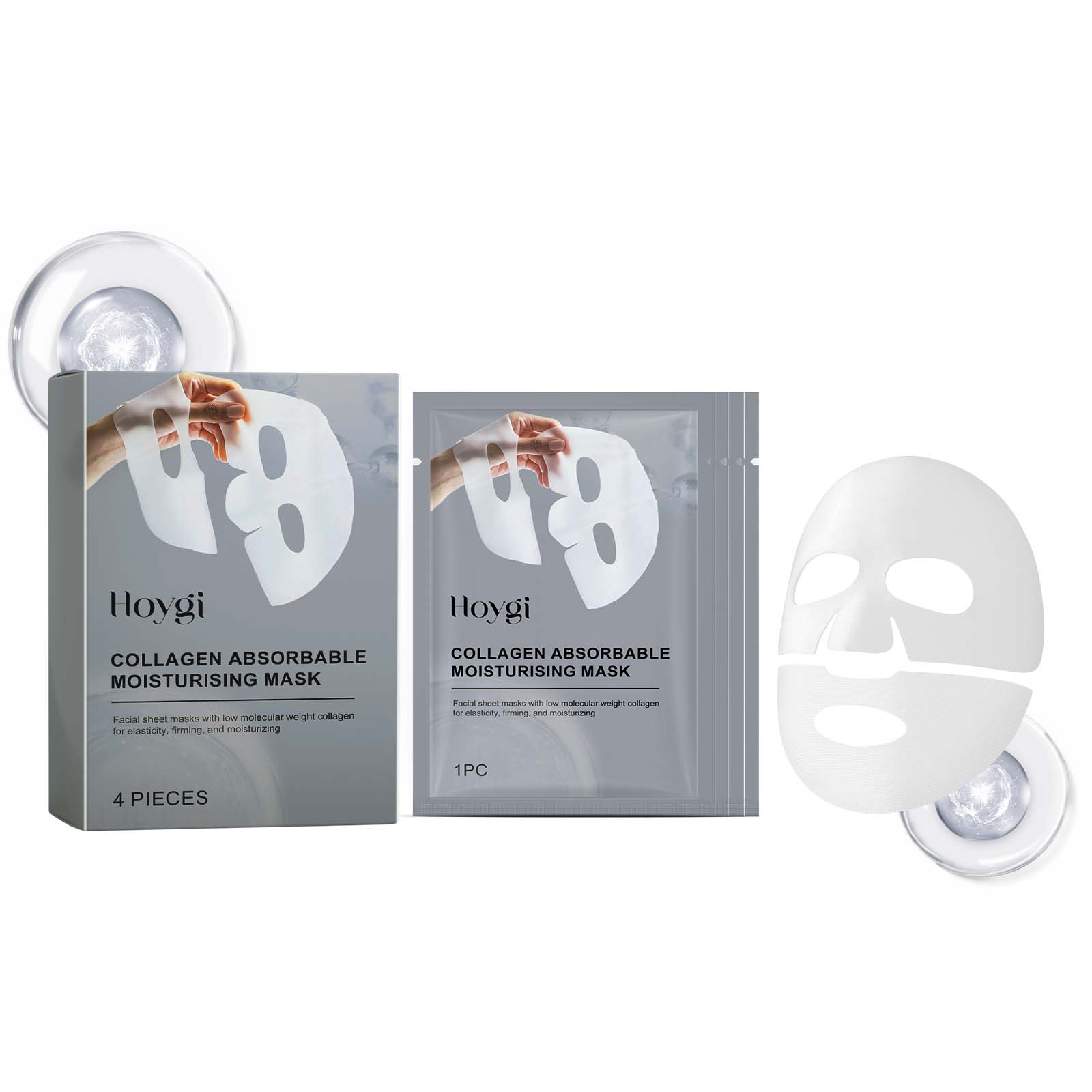 Collagen Patch Facial Mask Hyd - Sheet Mask Collagen 评论和价格