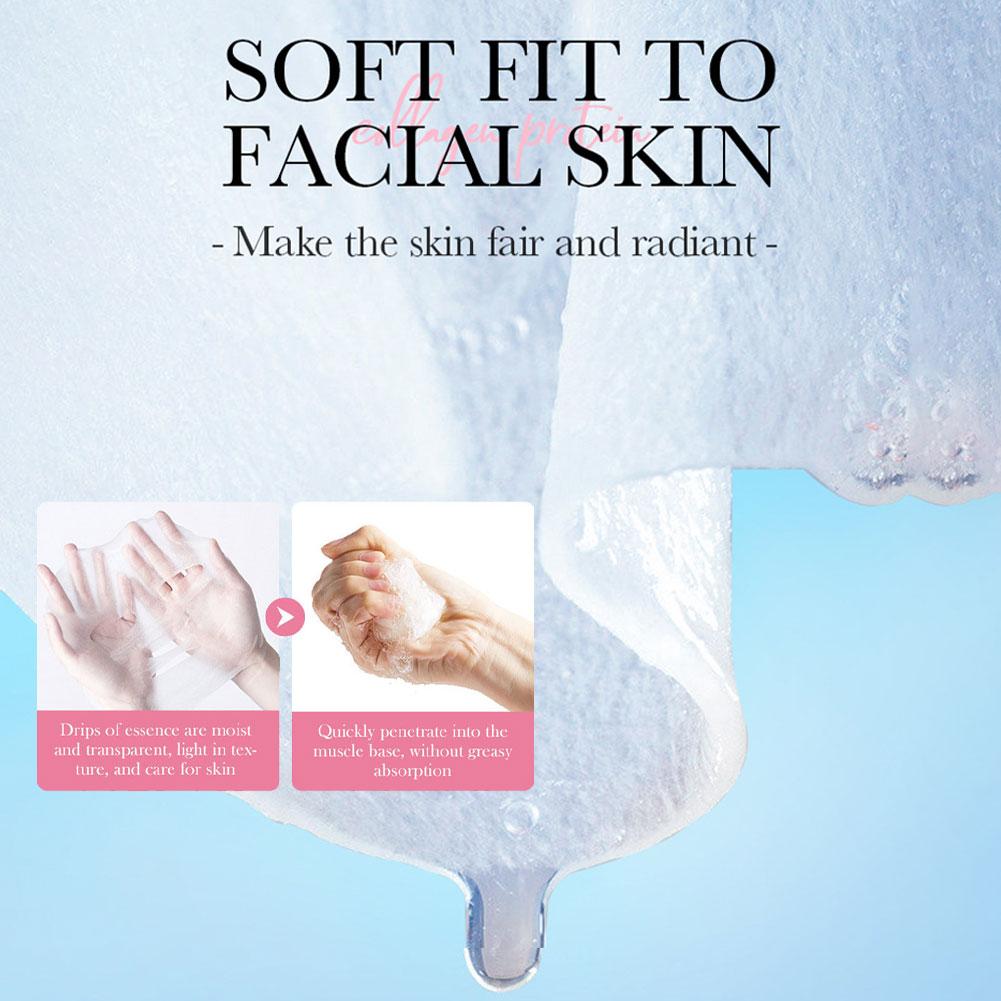 5Pcs Collagen Sakura Face Mask - Sheet Mask Collagen 评论和价格