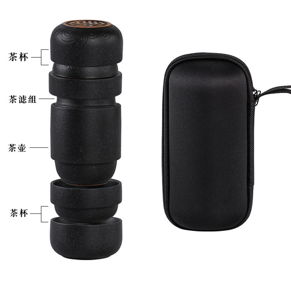 HMLOVE Black Ceramic Teawear 1 - Korean Tea Set 评论和价格