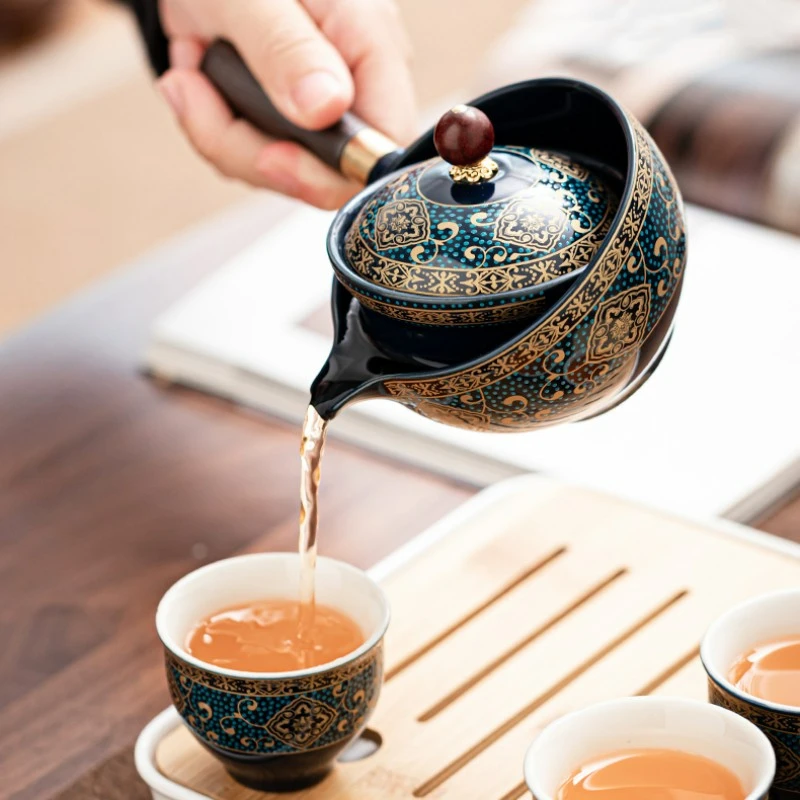 Chinese Kung Fu Tea Set Sand C - Korean Tea Set 评论和价格