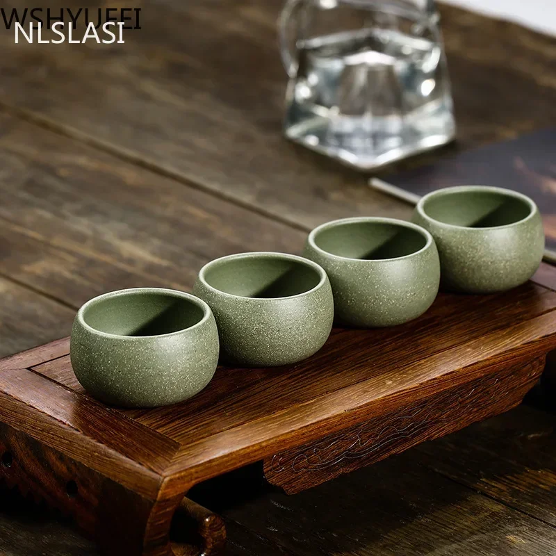 2 Pcs/set Yixing Boutique Purp - Korean Tea Set 评论和价格