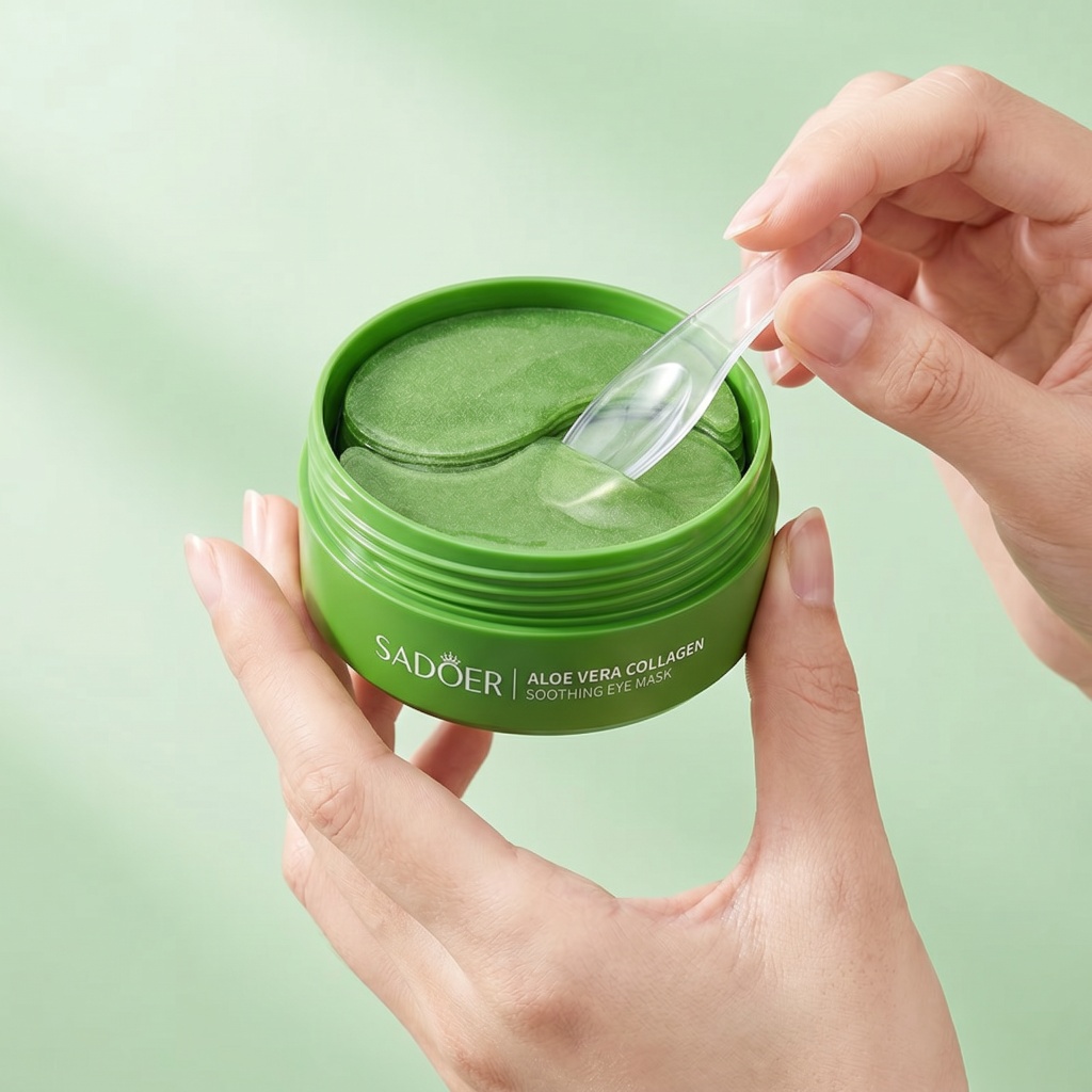 60pcs Aloe Vera Collagen Eye M - Sheet Mask Collagen 评论和价格